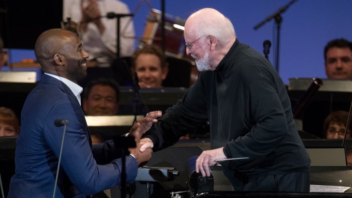 Watch Kobe Bryant Recite 'Dear Basketball' Live With Composer John Williams