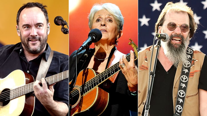 Dave Matthews, Joan Baez, Steve Earle Lead 'Concerts for Refugees' Tour