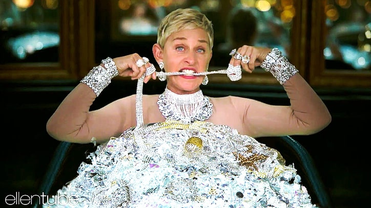 Ellen DeGeneres Spoofs Taylor Swift's 'Look What You Made Me Do' Video: Watch