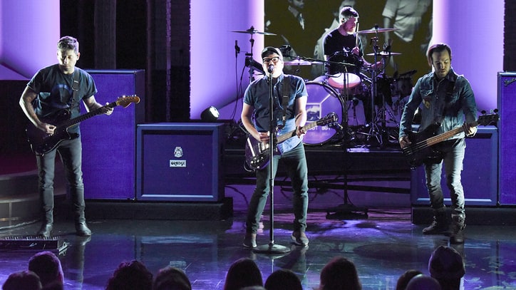 See Fall Out Boy Play Guitar-Heavy 'Hold Me Tight or Don't' on 'Colbert'