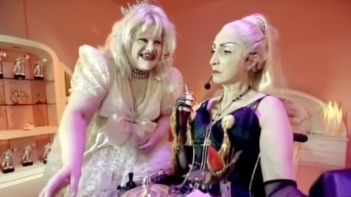 Flashback: Madonna, Courtney Love Impersonators Remake 'Baby Jane'