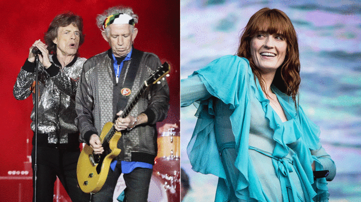 Rolling Stones Tap Florence and the Machine, Liam Gallagher as Tour Openers