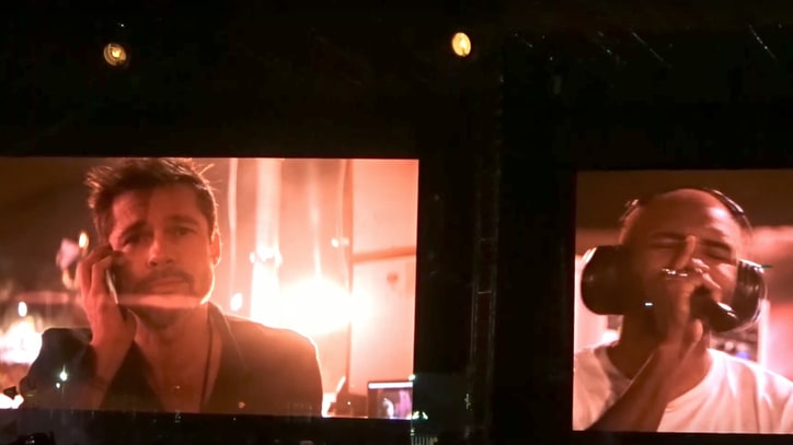 Watch Frank Ocean Serenade Brad Pitt at FYF Fest