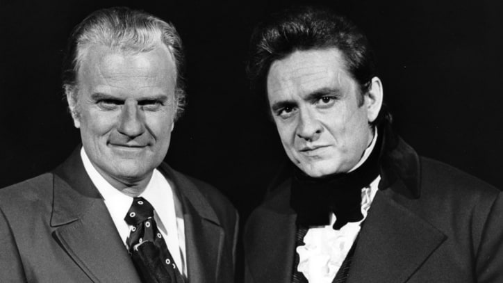 Flashback: See Billy Graham 'Perform' With Johnny Cash