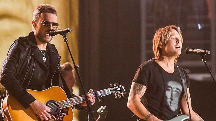 See Eric Church, Keith Urban's Surprise Performance of 'Record Year'