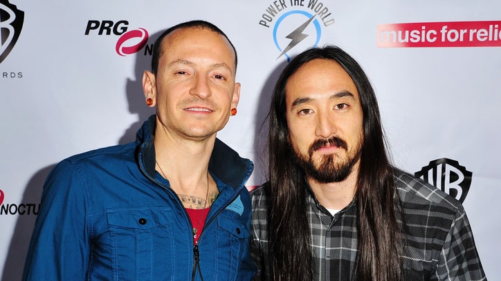 Steve Aoki Unveils Linkin Park Mash-Up, Talks 'Favorite Singer' Chester Bennington