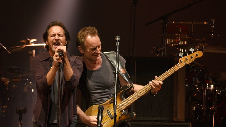 See Eddie Vedder Perform With Peter Gabriel, Sting at Seattle Show