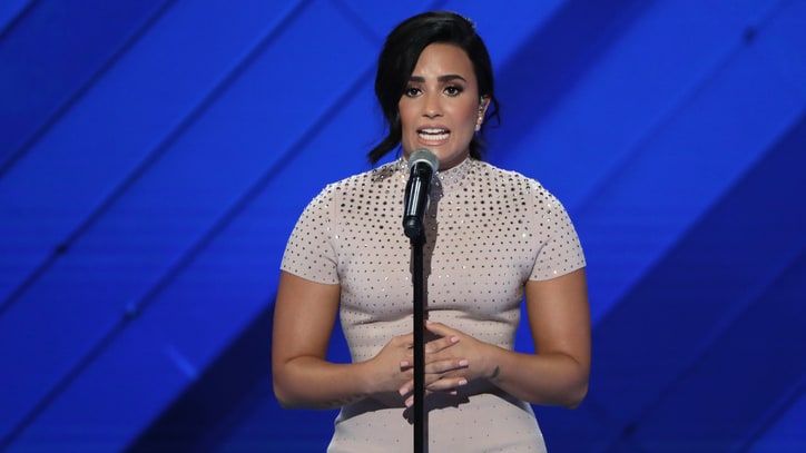 See Demi Lovato's Moving Speech on Mental Illness at DNC