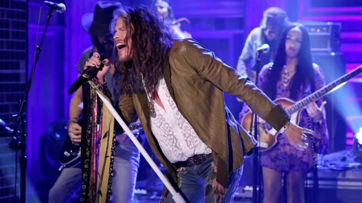 See Steven Tyler's Electric 'We're All Somebody' Performance on 'Fallon'