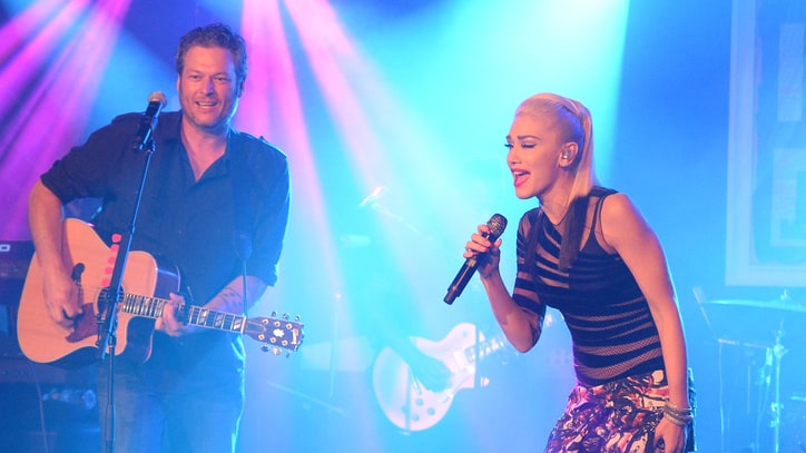 See Blake Shelton, Gwen Stefani's Surprise Duet on 'Go Ahead and Break My Heart'