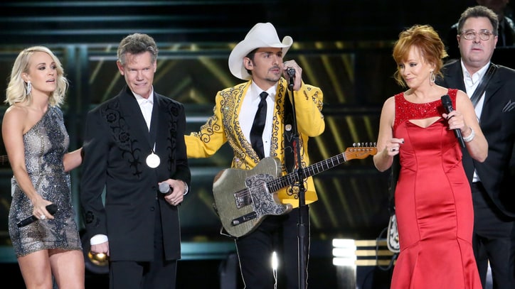 See CMA Awards' All-Star Opening With Carrie Underwood, Randy Travis