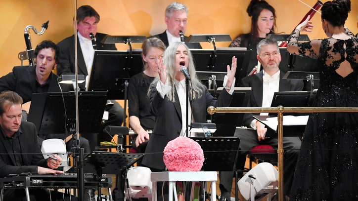 Patti Smith Reflects on 'Case of Nerves' at Dylan Nobel Ceremony
