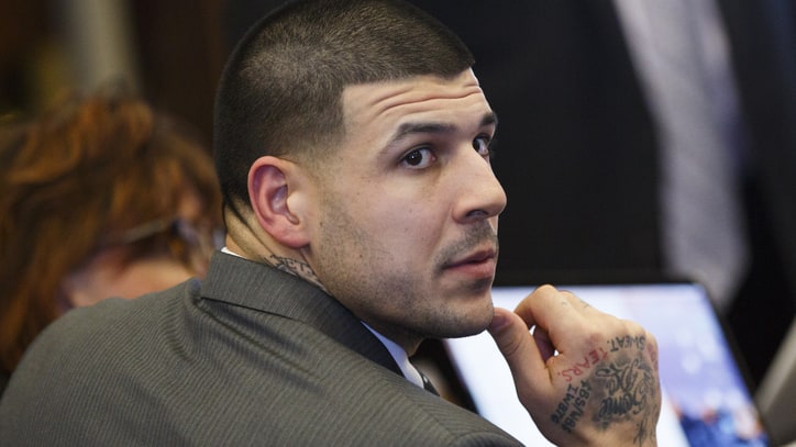 Aaron Hernandez's Fiancee Sues Patriots Over CTE Claims