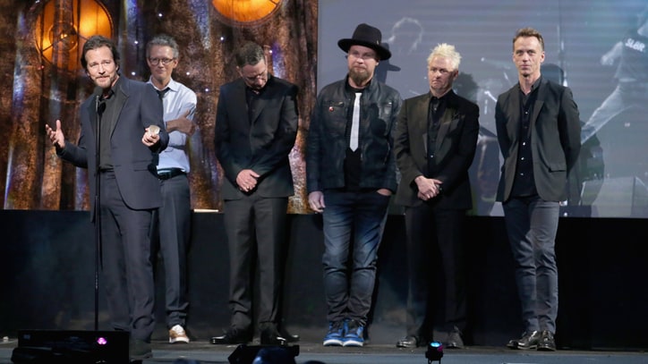 Watch Pearl Jam's Humble Rock Hall Induction Speech