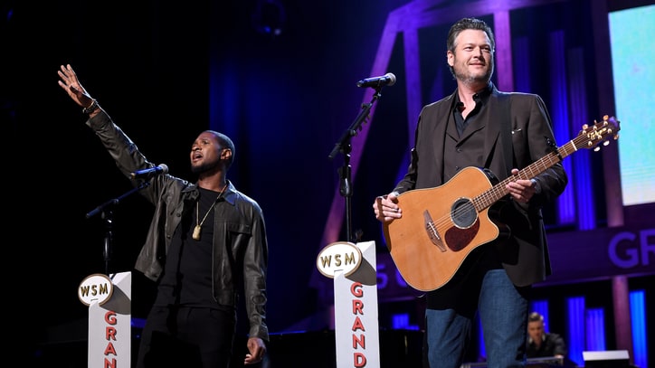 Watch Usher, Blake Shelton's Moving 'Stand By Me' Duet for Hurricane Relief