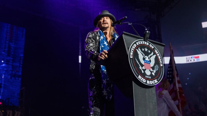Kid Rock Continues to Court Controversy at Latest Detroit Concert
