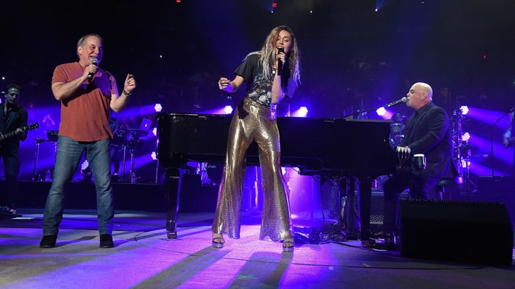 Billy Joel Duets With Miley Cyrus, Paul Simon at Epic MSG Show