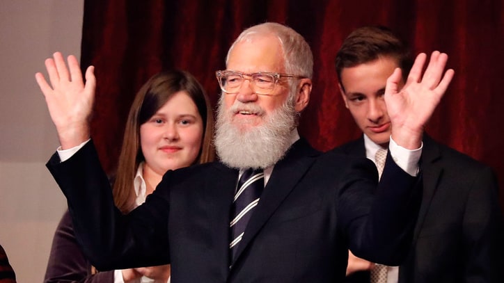 David Letterman Receives Mark Twain Prize at All-Star Ceremony