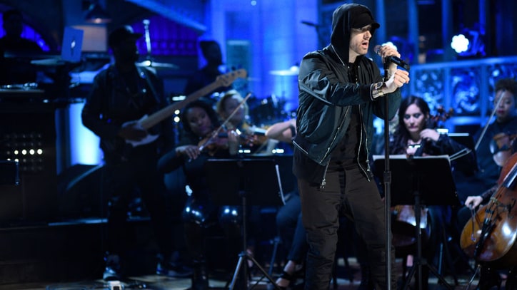 Watch Eminem Deliver Three-Song Medley on 'SNL'