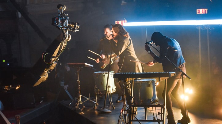 See Thirty Seconds to Mars Unveil New Footage of Explosive 'Colbert' Set
