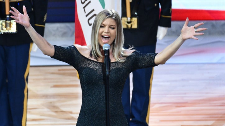 Watch Fergie's Disastrous National Anthem at NBA All-Star Game