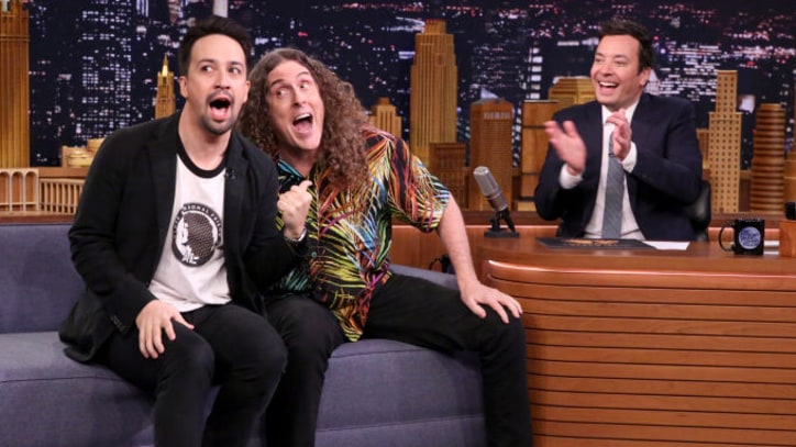 See 'Weird Al' Yankovic, Lin-Manuel Miranda Lip-Sync to 'Hamilton Polka'