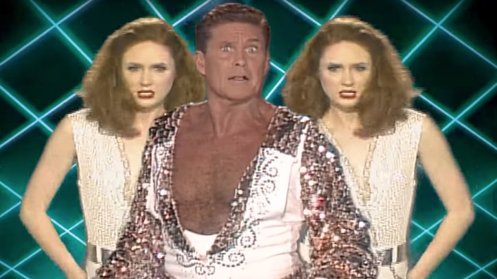 'Guardians of the Galaxy': David Hasselhoff Stars in Retro 'Inferno' Video
