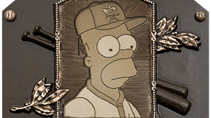 Homer Simpson 'Inducted' Into Baseball Hall of Fame