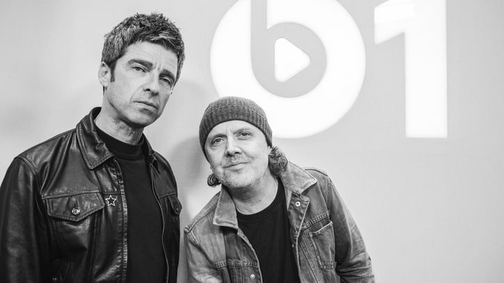 See Noel Gallagher Talk U2 Fandom With Metallica's Lars Ulrich