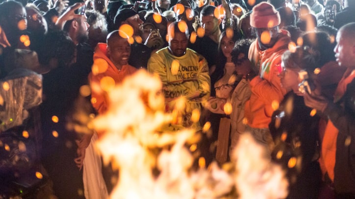 Inside Kanye West's Wyoming Listening Party