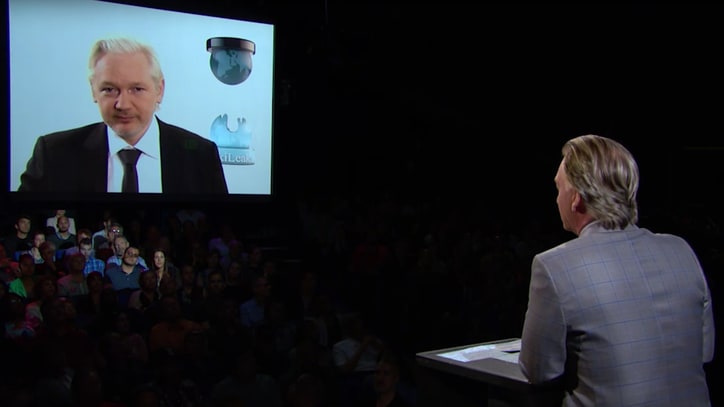 Watch Julian Assange Defend Wikileaks' DNC Email Hack on 'Real Time'