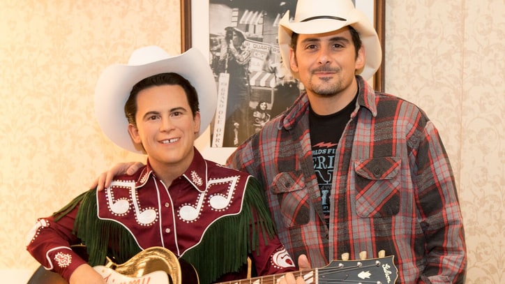 Brad Paisley Unveils Little Jimmy Dickens Figure at Opry: Ram Report