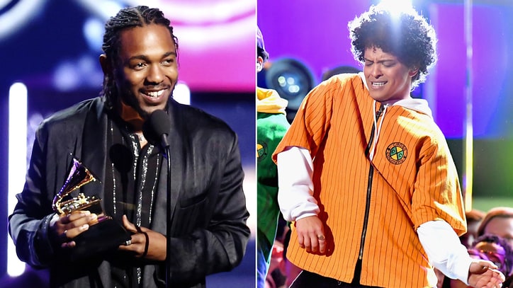 Bruno Mars, Kendrick Lamar Dominate 2018 Grammy Awards