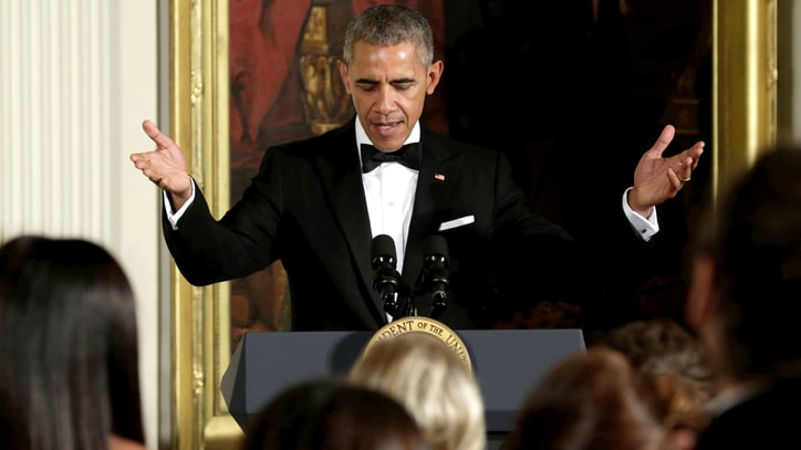 Watch President Obama Commend Eagles at Kennedy Center Honors