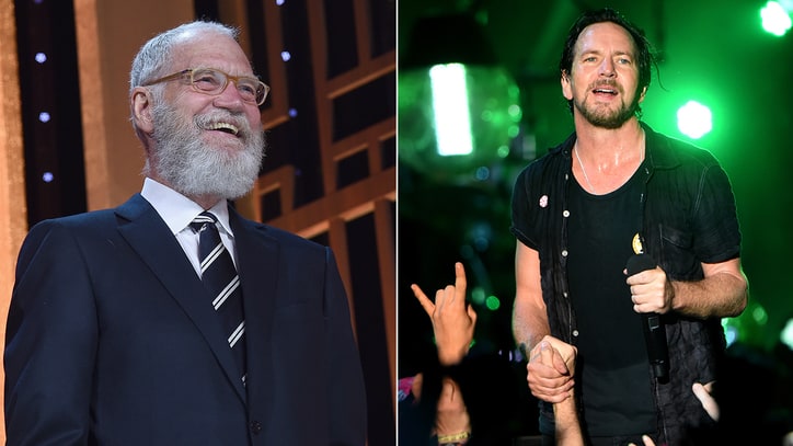 David Letterman to Replace Neil Young for Pearl Jam Rock Hall Induction