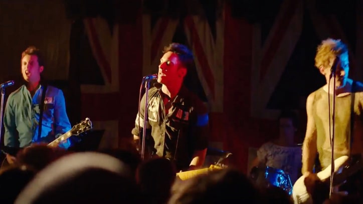 See Jonathan Rhys Meyers Kick Out 'Clash City Rockers' in 'London Town'