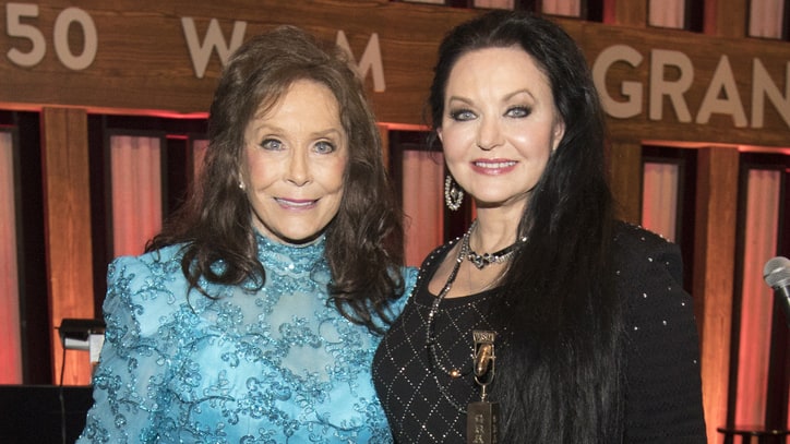 See Loretta Lynn Induct Sister Crystal Gayle at the Grand Ole Opry