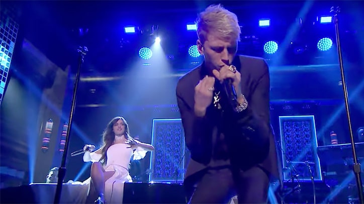 See Machine Gun Kelly, Camila Cabello's Intimate 'Bad Things' on 'Fallon'