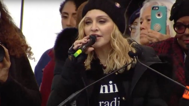 Watch Madonna's Powerful Speech at Women's March on Washington
