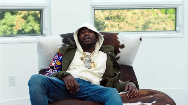 Meek Mill: Fans Protest Rapper's Prison Sentence in '1942 Flows' Video