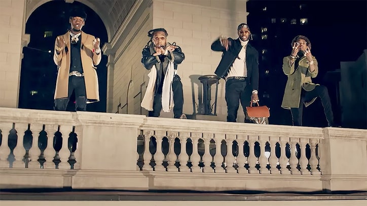 Watch Migos, 2 Chainz Attend Morbid Funeral in 'Deadz' Video