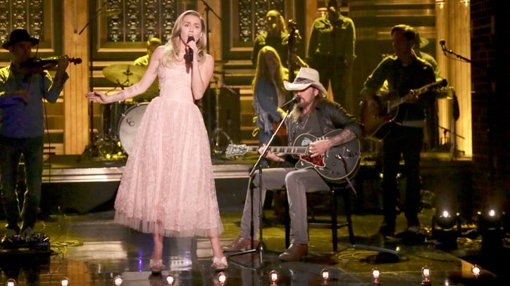 Watch Miley Cyrus, Billy Ray Cyrus Cover Tom Petty's 'Wildflowers'