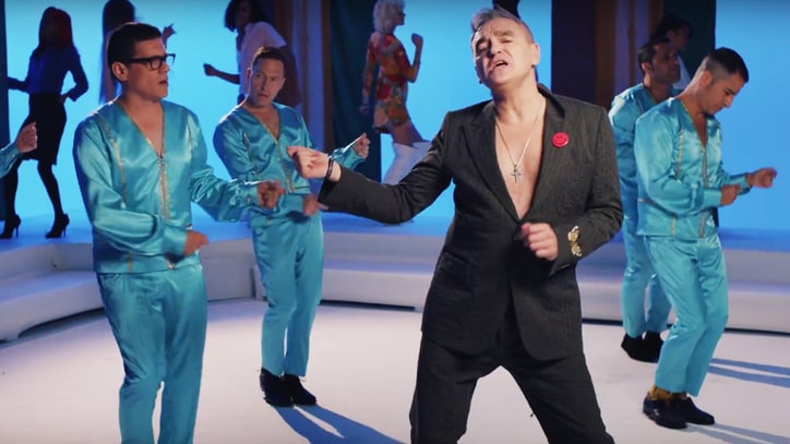 Watch Morrissey's Cheeky Take on 'American Bandstand' in New Music Video