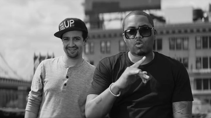 See Lin-Manuel Miranda Team With Nas for 'Wrote My Way Out' Video