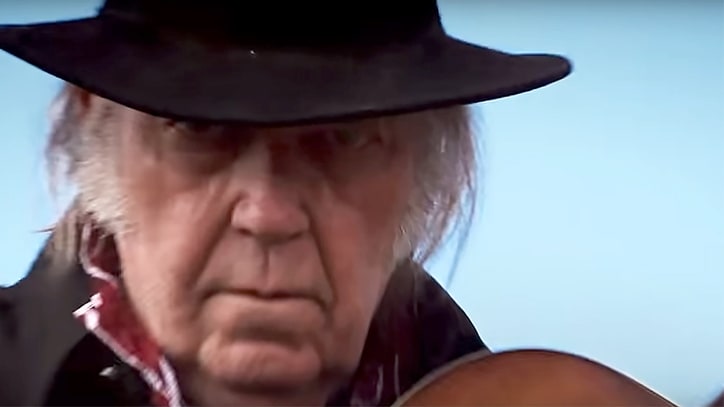 See Neil Young Play Ominous 'Man in Black Hat' in 'Paradox' Trailer