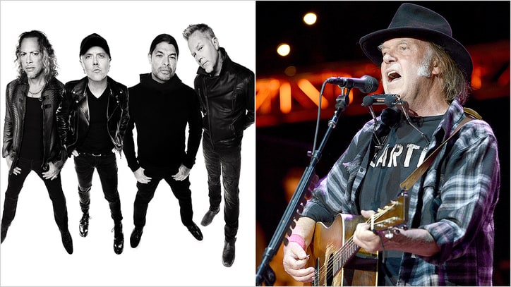 Neil Young Taps Metallica, Roger Waters for Bridge School Benefit