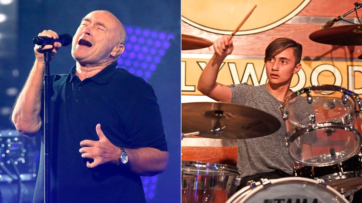 Phil Collins' Teenage Son Nic Talks Drumming for Dad