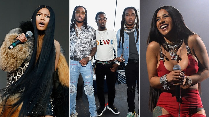 Hear Migos, Nicki Minaj, Cardi B on Raunchy New Song 'MotorSport'