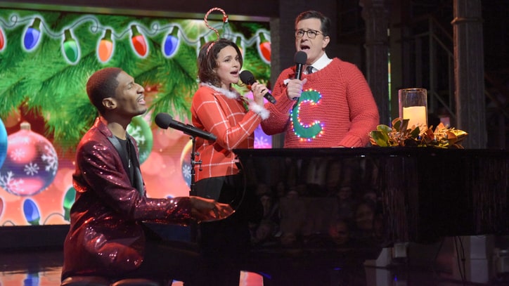 Watch Stephen Colbert, Norah Jones Debut 'Worst' New Christmas Tune