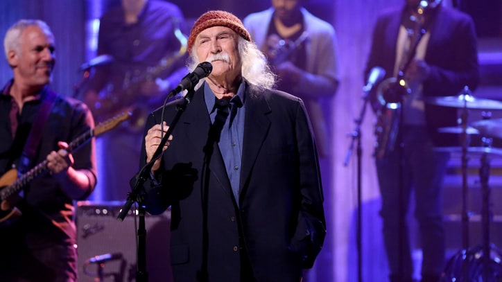 See David Crosby's Funky New Song 'She's Got to Be Somewhere' on 'Fallon'